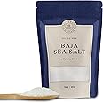 SALTCRAFT COMPANY - Baja Sea Salt, Natural Grain Crystals, Low Sodium 30%, Kosher Certified & Mineral Salt, No Additives - 16 Ounce