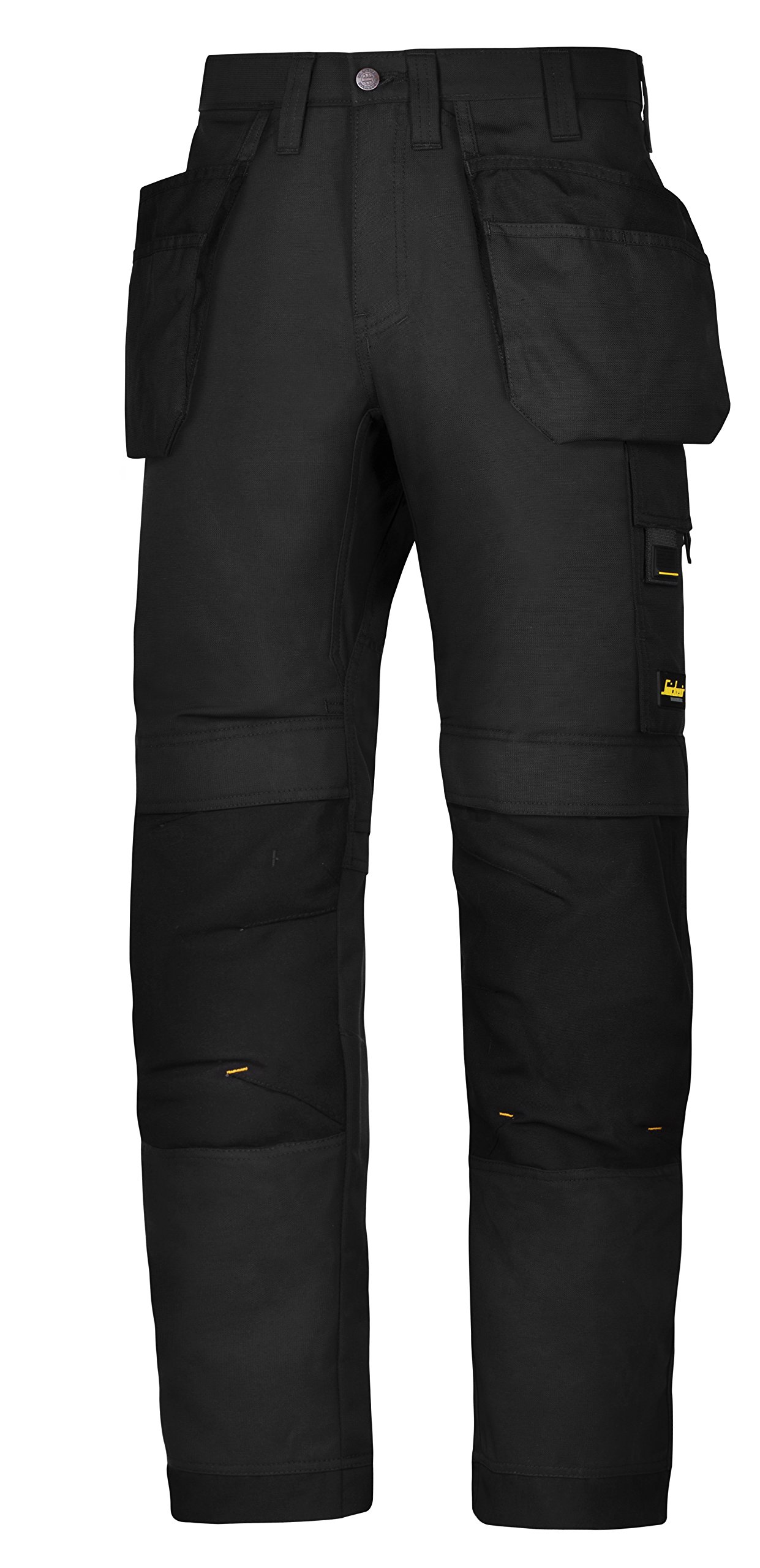 Snickers 62010404160 Size 160 "Allroundwork" Work Trousers with Holster Pockets - Black