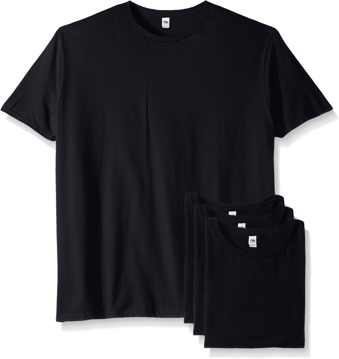 Fruit of the Loom Men's Lightweight Cotton Crew T-Shirt Multipack at  Men’s Clothing store