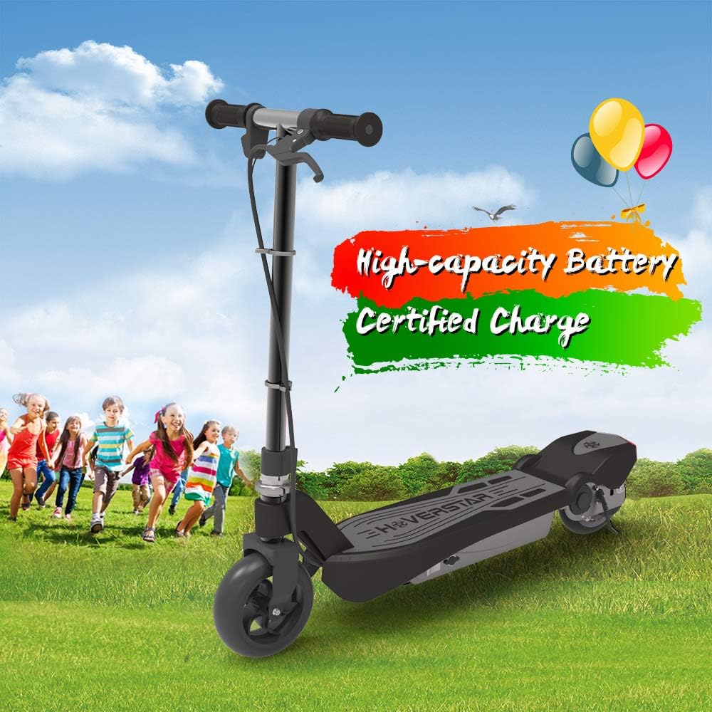 hoverstar electric kick start scooter for kids