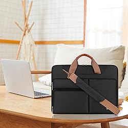 Lacdo 360° Protective Laptop Shoulder Bag for 13