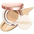 Cushion Foundation | Cover All Perfect Air Cushion | SPF 35 PA++++ | Oil-Control Waterproof Fondation Sweatproof Matte Finish Poreless Foundation Flawless BB Cream CC Makeup