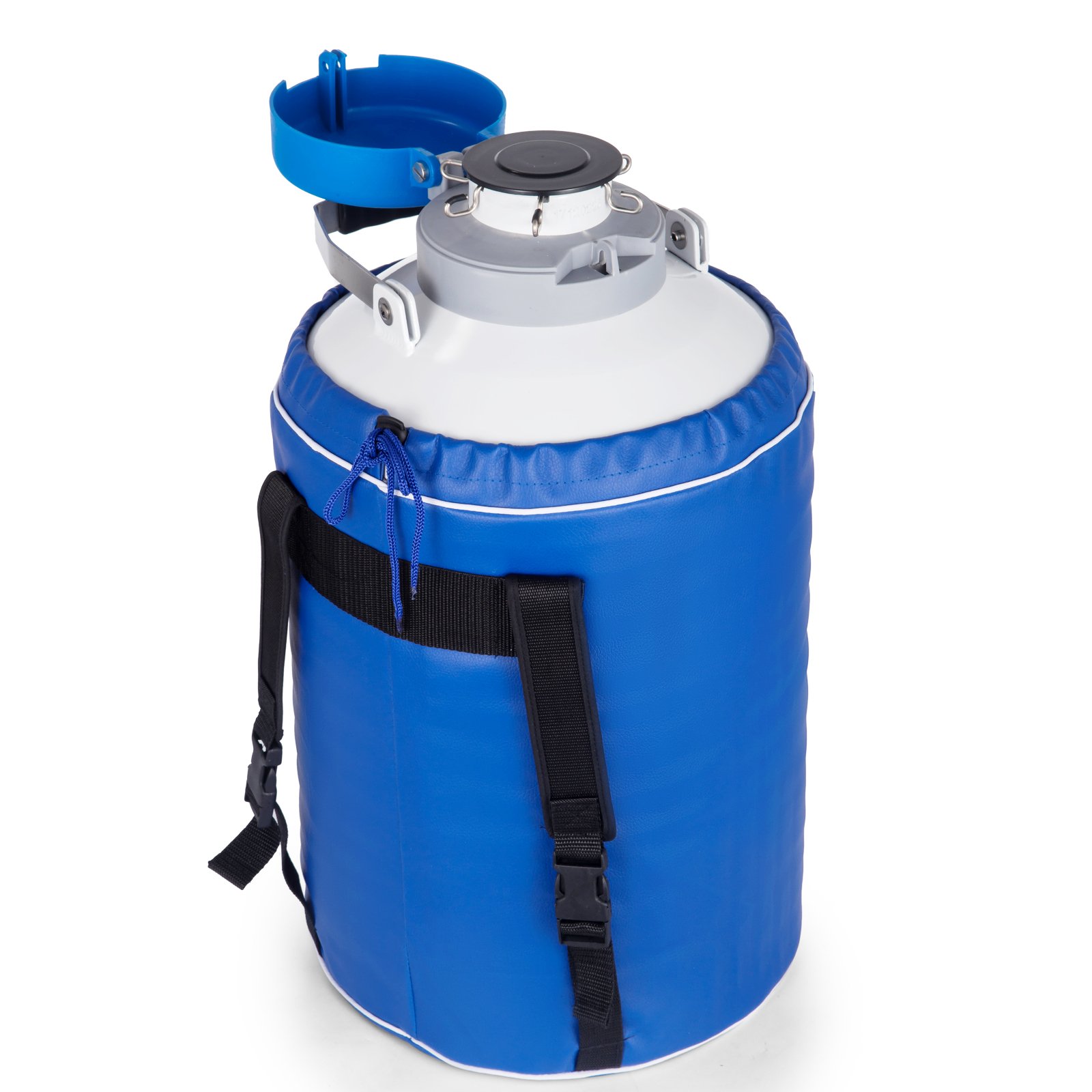 BestEquip Liquid Nitrogen Container 6L Liquid Nitrogen Storage Tank
