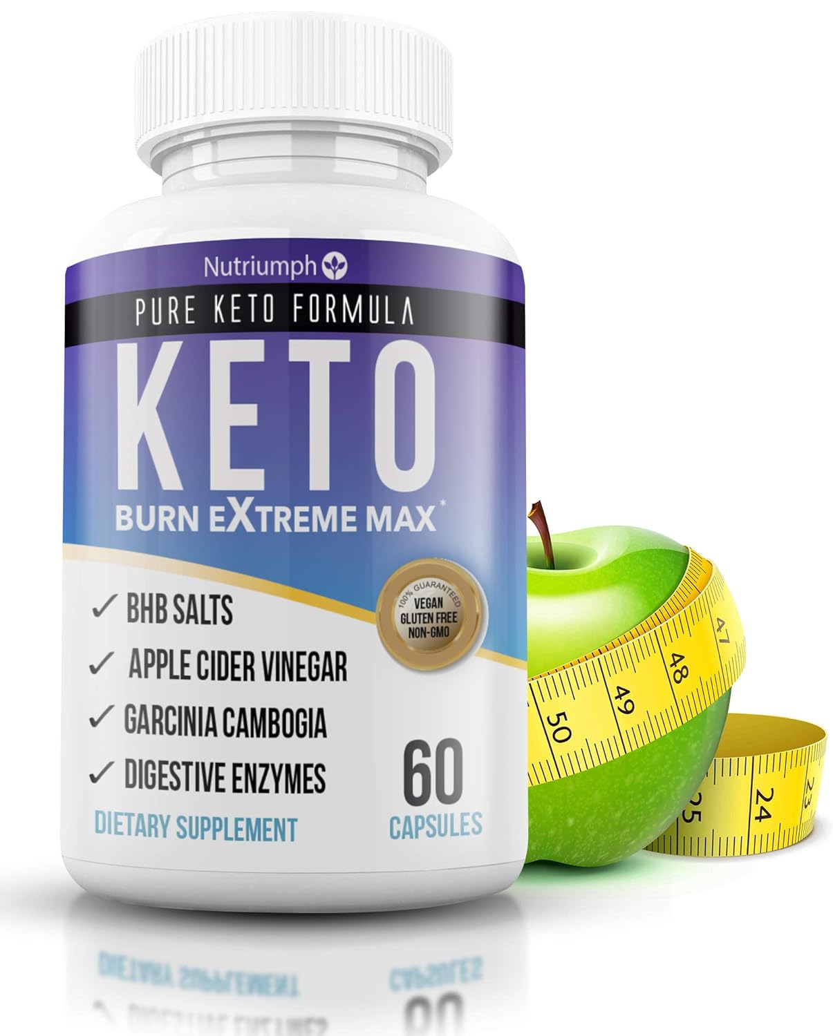 Keto Burn Extreme Max Fat Burner Diet Pills Ketogenic Weight Loss for