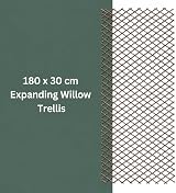 Garden Mile Expanding Outdoor Wooden Willow Trellis 180cm x 60cm view 3