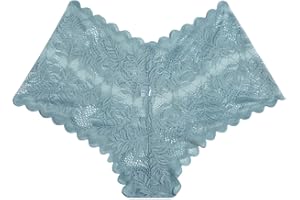 Sexy Lace Panties for Women V-Waist Lace Womens Underwear Boyshorts Panty Low Rise Breathable Solid Underpants