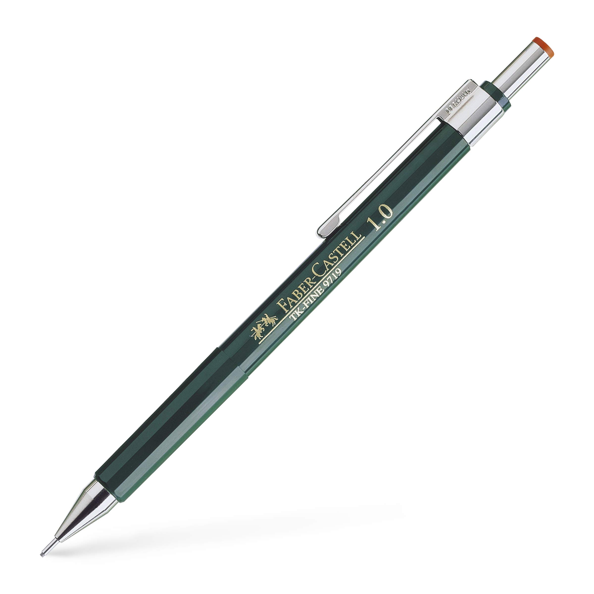 Faber-Castell Miscellaneous Tk-Fine 9719 Mechanical Pencil, 1.0mm Black, 1.0mm, for Art, Craft, Drawing, Sketching, Home, School, University, Colouring