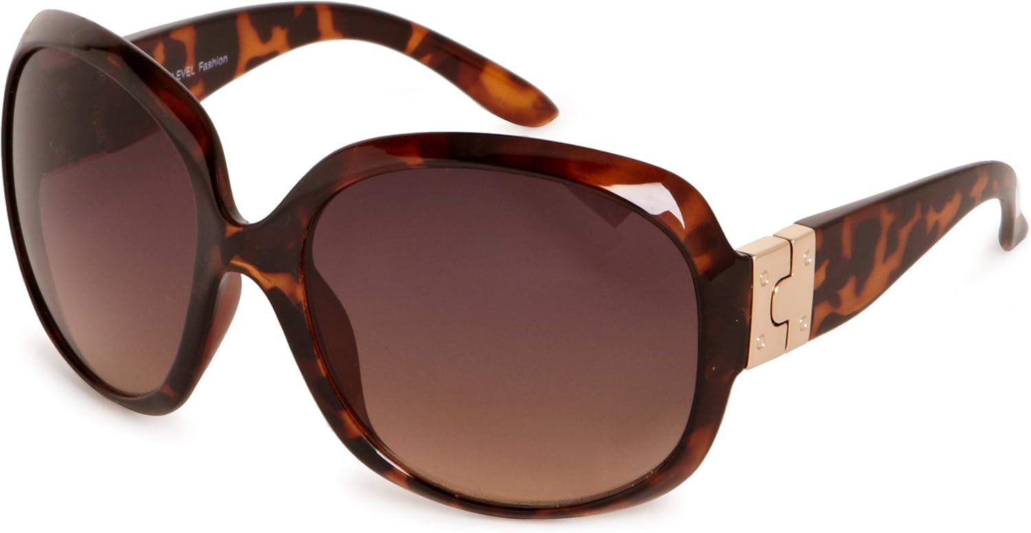 Eyelevel Damen Sonnenbrille Oversized - Braun - Brown - Einheitsgröße: Amazon.de: Bekleidung