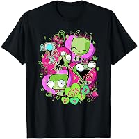 Amazon.com: Invader Zim: Gir's Waffle Mix Graphic T-Shirt T-Shirt