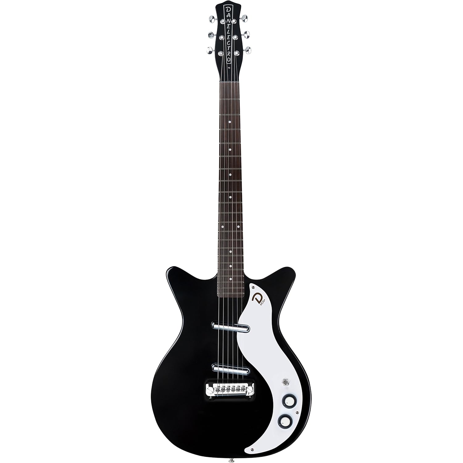 Amazon.com: Danelectro '59M NOS+ Double Cutaway Electric Guitar (Orange):  Musical Instruments