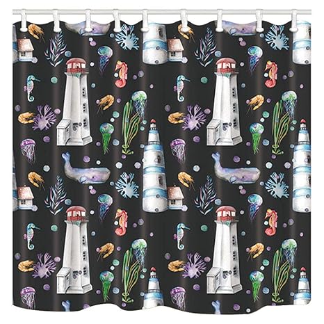 Amazon Com Chuami Polyester Fabric 70 X 82 Inches Shower Curtain