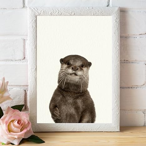 otter nursery decor