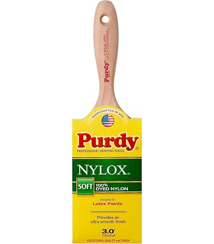 Purdy 144380430 White Bristle Series Sprig Flat Trim Paint Brush