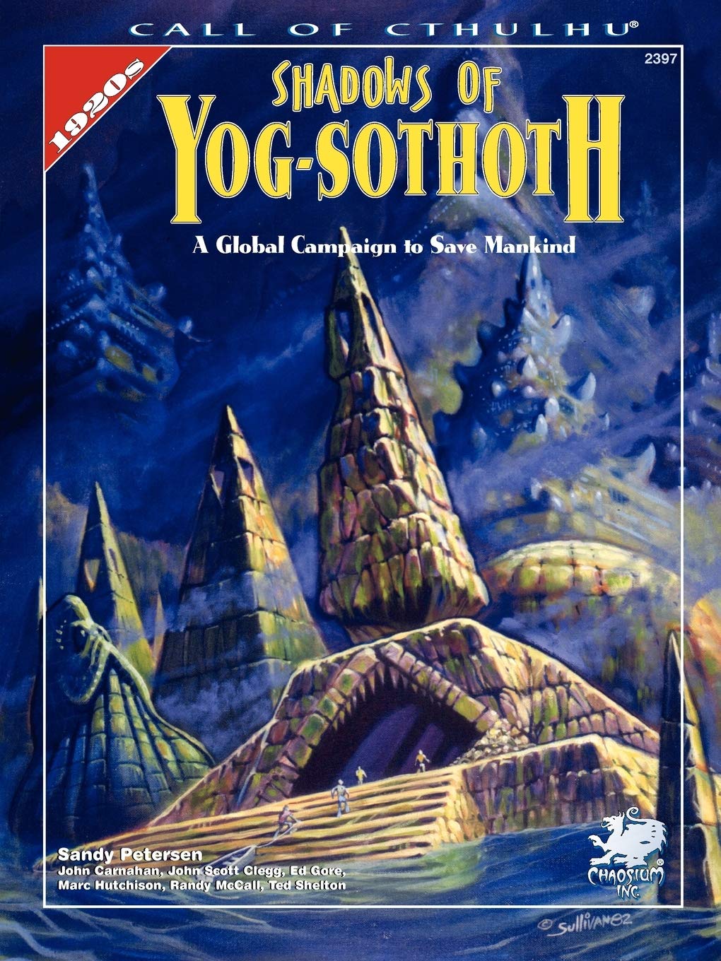 Shadows Of Yog Sothoth A Global Campaign To Save Mankind Call Of Cthulhu Horror Roleplaying Chaosium Inc Sandy Petersen Amazon Com Books