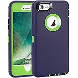 MAXCURY for iPhone 6 Case, for iPhone 6s Case, Heavy Duty Shockproof Series Case with Built-in Screen Protector Compatible wi