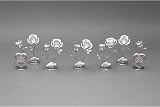 Crystocraft Special Mum Flower with Swarovski Crystals SP351 Celebration Rose view 4