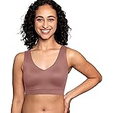 Floatley Cozy Bra Comfort Wirefree Full Coverage Seamless Bra with Embedded Pad for Women