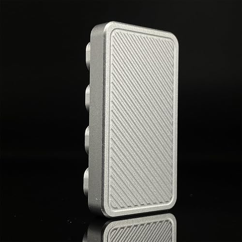 Fidget Slider Piano 4 Touches – Alliage Métal – Anti-Stress Adulte – Clicker EDC Pour Anxiété – Cadeau Bureau