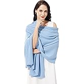 RYYOYY Soft Cashmere Blend Wrap Chic Scarf Stole for Women Wayfarer Travel Extra Large 87"x28"