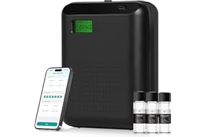 JM-X2 PRO Scent Air Machine Starter Kit – Waterless Essential Oil Diffuser for Home & Commercial Use, Hotel Scent Diffuser with Bluetooth/WiFi Control, 2000 sq.ft Coverage, Wall-Mount & Desktop (400ml Capacity)