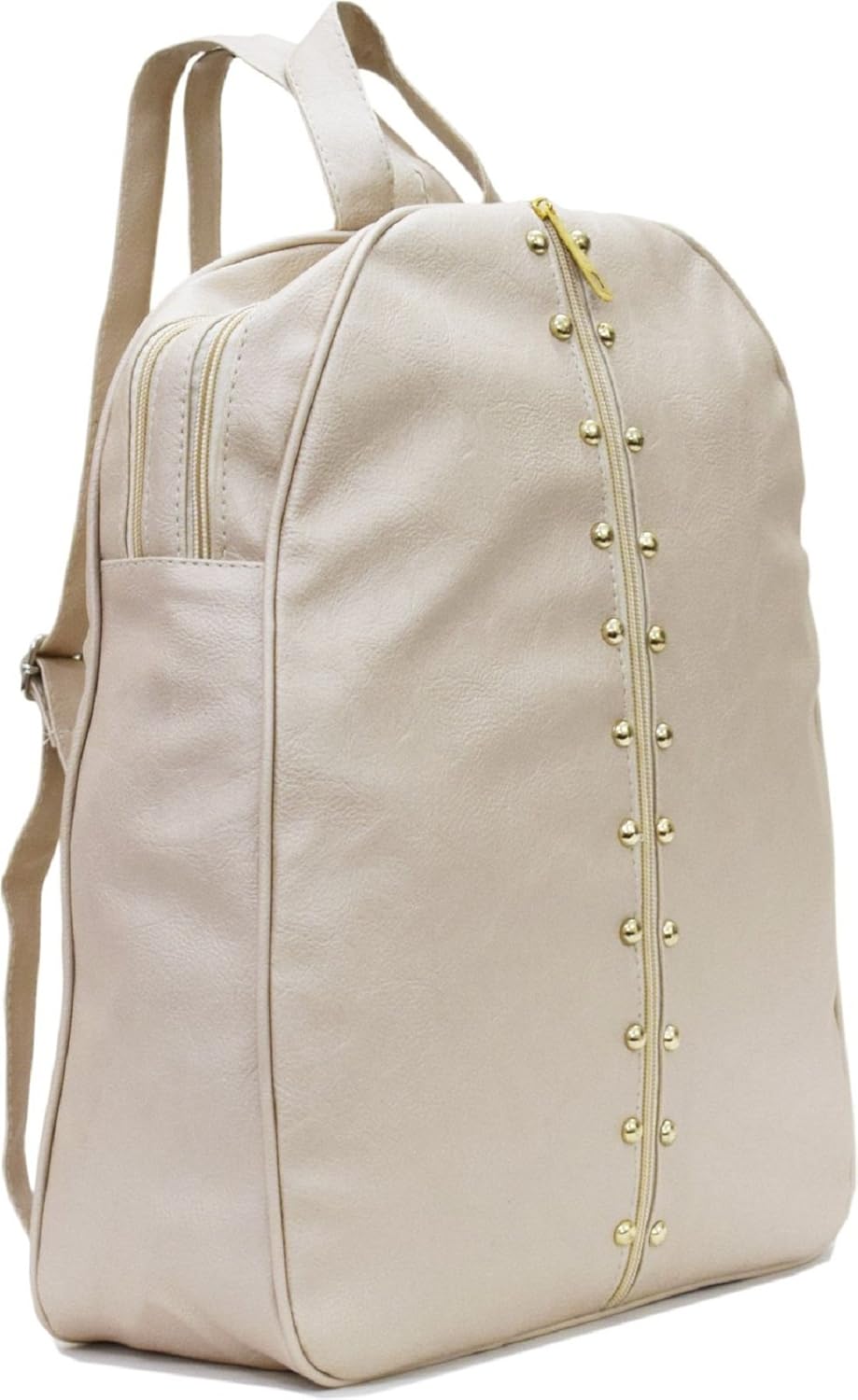 reyaz@jaibun pu backpack for women (beige)