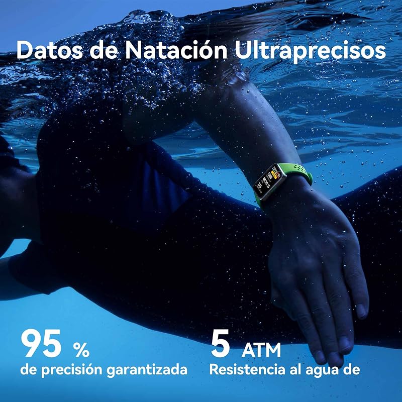 Smartwatch HUAWEI Band 10, Monitoramento de Atividade Física AI, Análise do Sono de Nível Profissional, VFC Média Durante o Sono e Dados do Sono, 14 Dias, iOS e Android