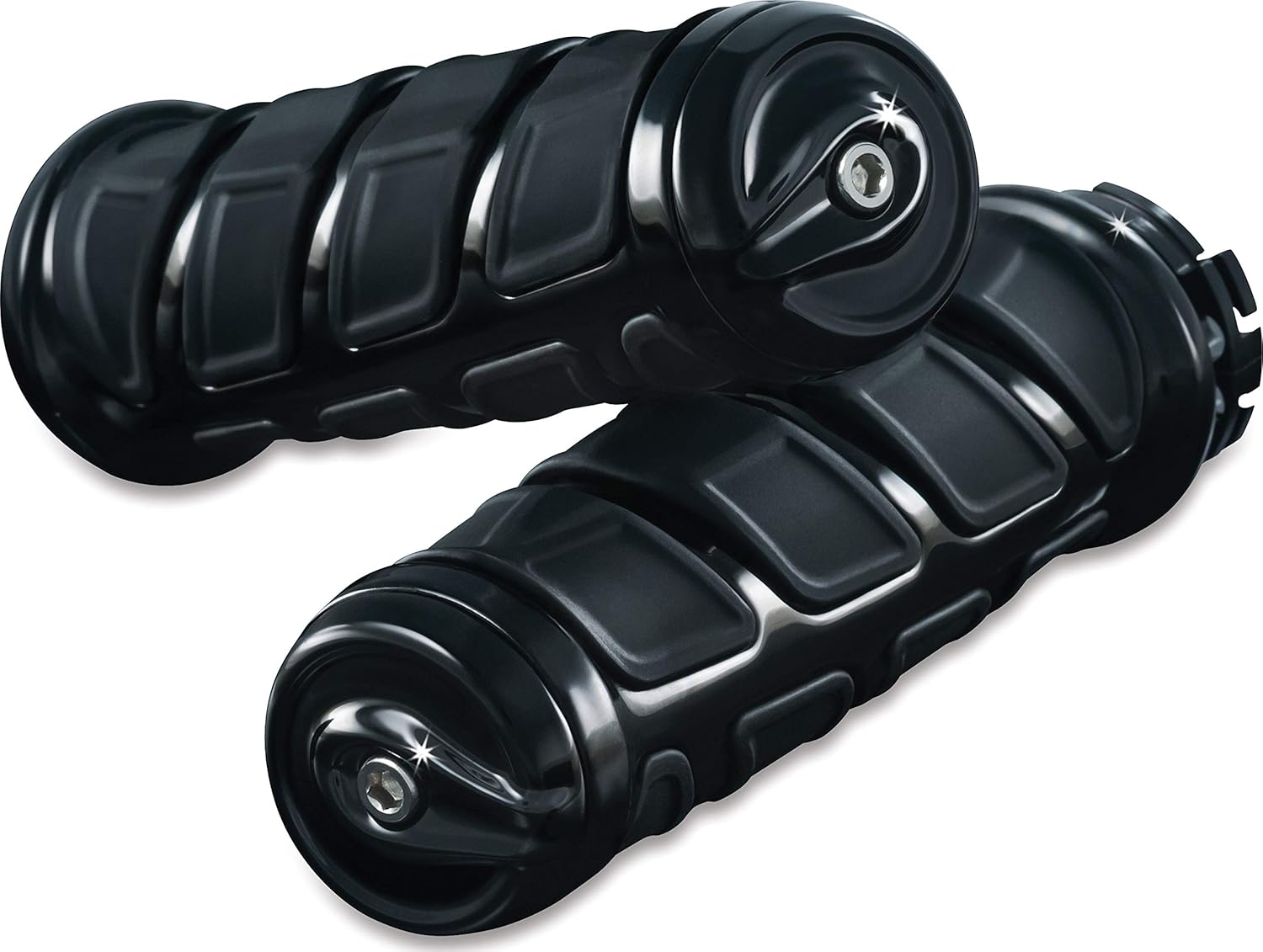 Kuryakyn 6376 Premium Handlebar Grips for Kawasaki, Suzuki