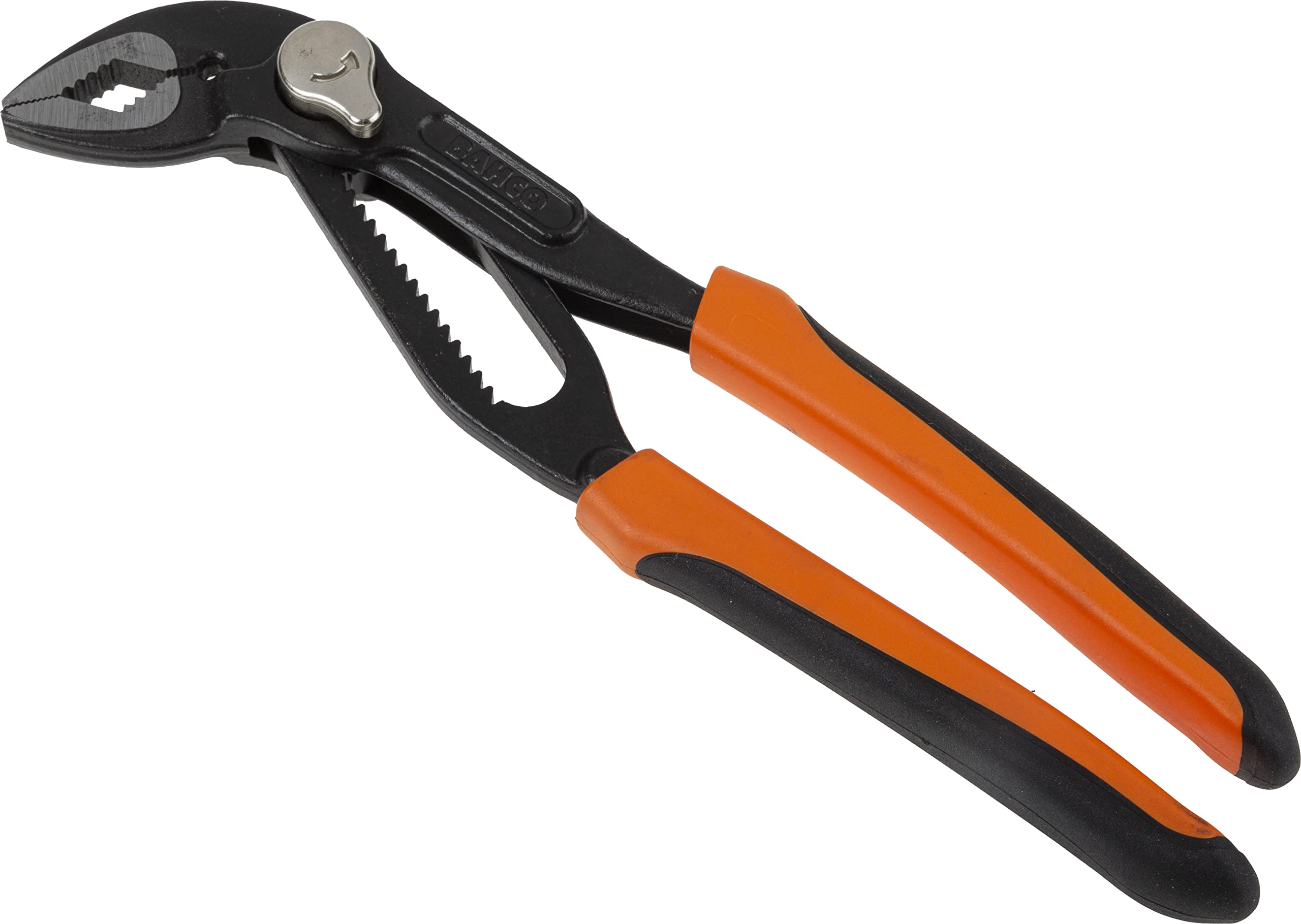 Bahco 7223 Quick Adjust Slip Joint Pliers, Black/Orange, 200 mm