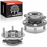 A-Premium 2 x Front Wheel Bearing and Hub Assembly with 5-Lug Compatible with Mazda 3 2014-2018, 3 Sport 2014-2018, CX-3 2016-2021