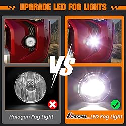 KARSAM Round LED Fog Lights Assembly for 2016-2023