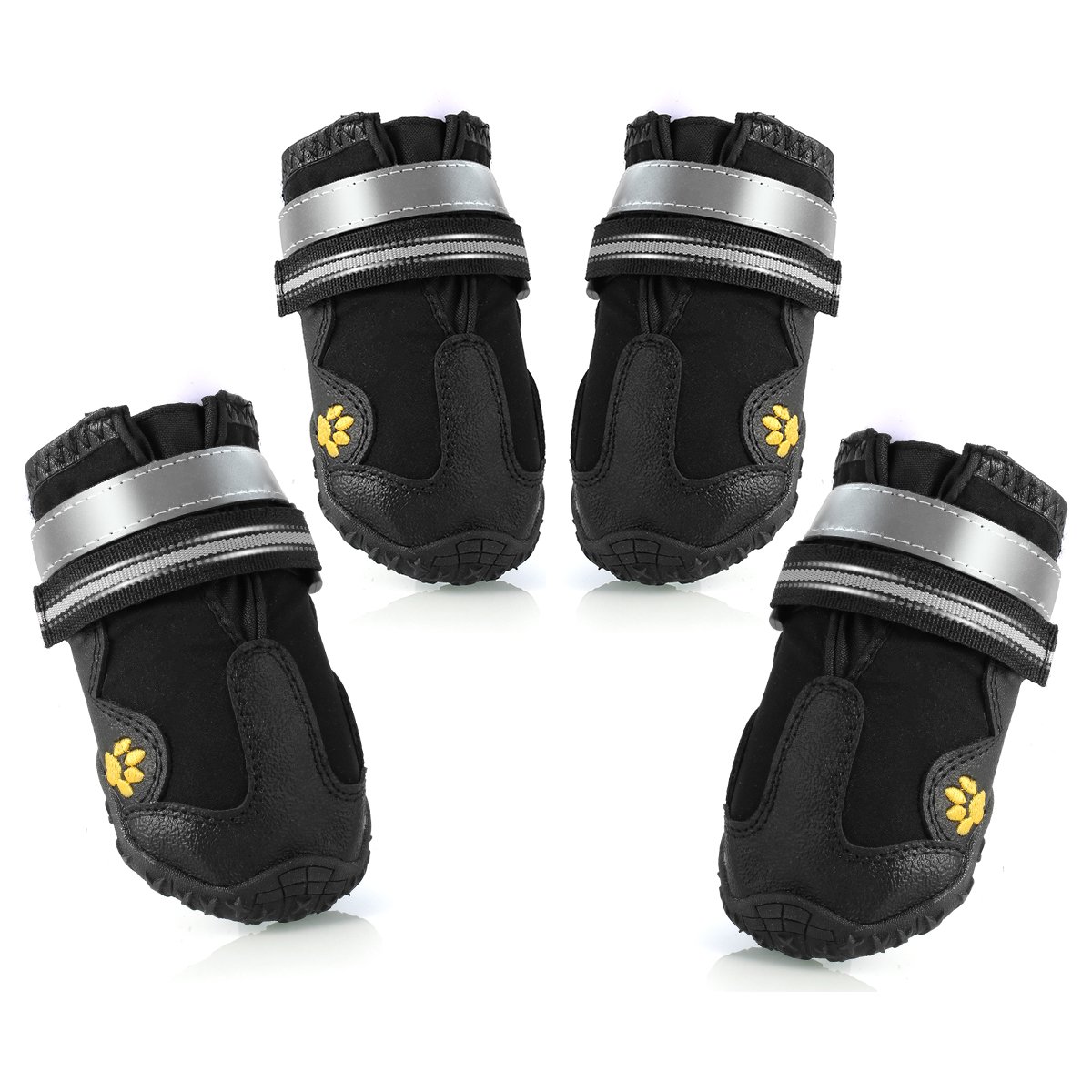 UPKOCH Hundeschuhe Outdoor - Rutschfeste Pfotenschuhe Für Große Hunde