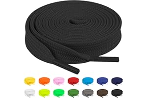 TBOC Flat Shoe Laces for Sneakers - Shoelaces for Sneakers - Cordones para Tenis - Boot Laces - Shoe Strings - Lace Shoelaces