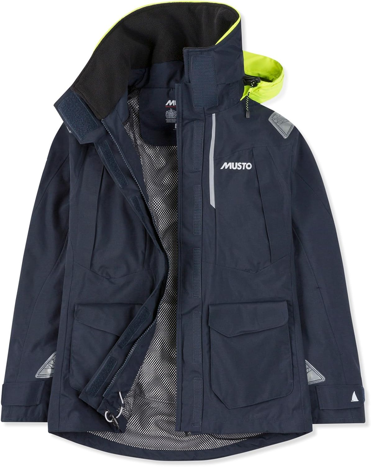 Musto Womens Br2 Offshore Sailing Yacht Coat Jacket Coat True Navy
