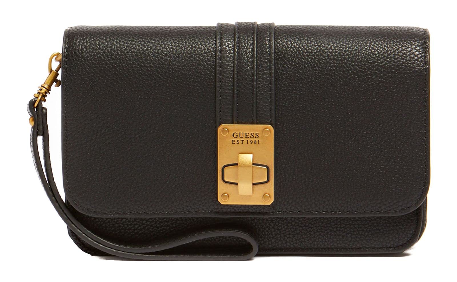 Guess Women's Kasinta Travel Accessory-Billfold, Bla