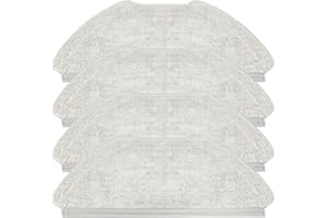 Replacement Vacuum Mopping Cloth Pads Spare Mop Cloth Pads Compatibe with for T20 T20+ Vacuum Cleaner Accessories Reusable, W