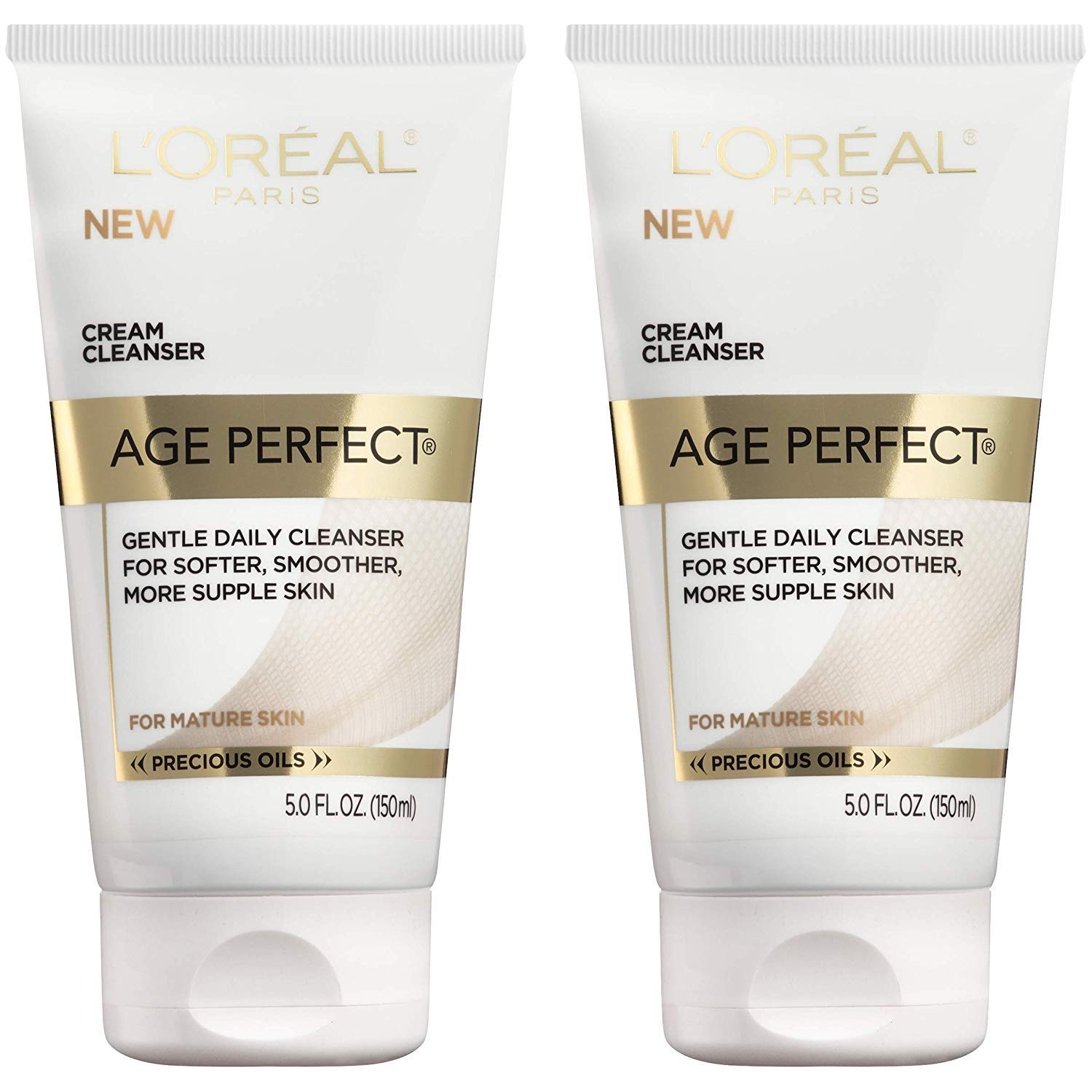 L'Oreal Paris Age Perfect Cream Cleanser, 2 count