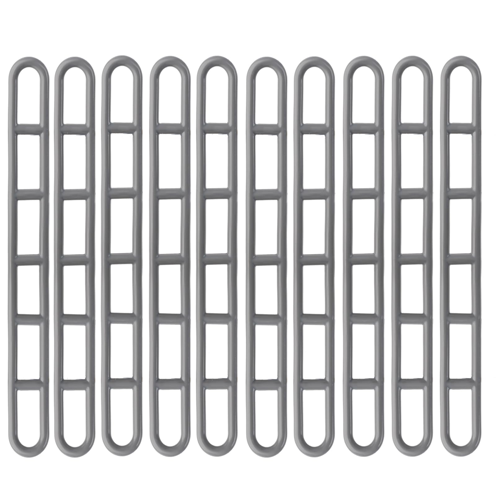 BITS4REASONS RUBBER CARAVAN EXTRA STRONG STORM/HIGH WIND DURABLE AWNING LADDERS PEGGING TENSION STRAPS 10 UNIT PACK