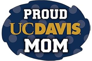 R AND R IMPORTS UC Davis Aggies Proud Mom Magnet Single Officially Licensed Collegiate Product