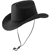 Jastore Kids Boys Girls Cowboy Hat Toddler Western Rodeo Cowboy Cowgirl Hat with Landyard