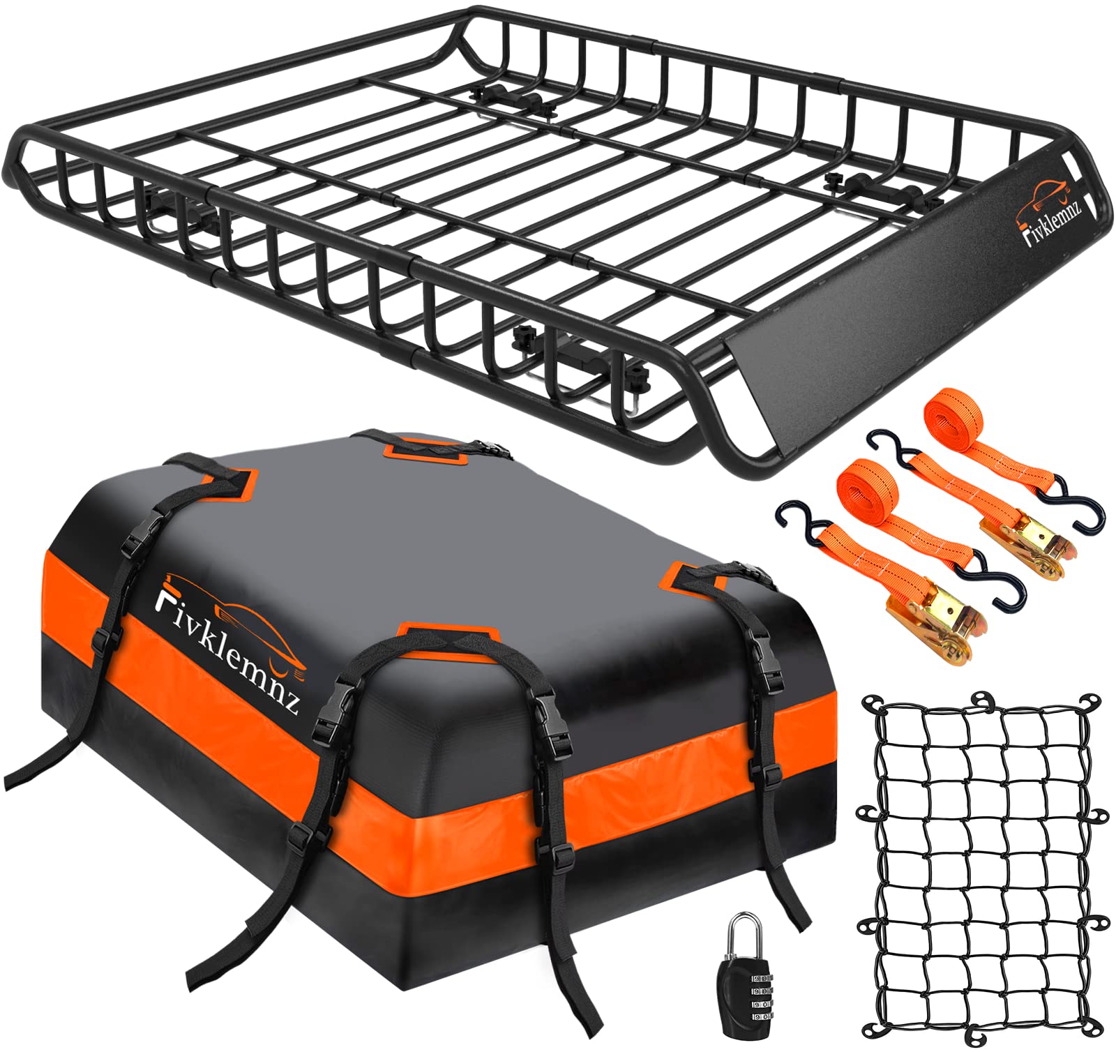 FIVKLEMNZ Car Rooftop Cargo Carrier Roof Bag