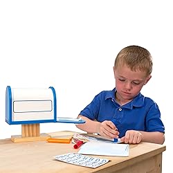 Melissa & Doug My Own Wooden Mailbox Activity Set