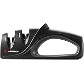 WÜSTHOF 2-Stage Hand-Held Sharpener, Black