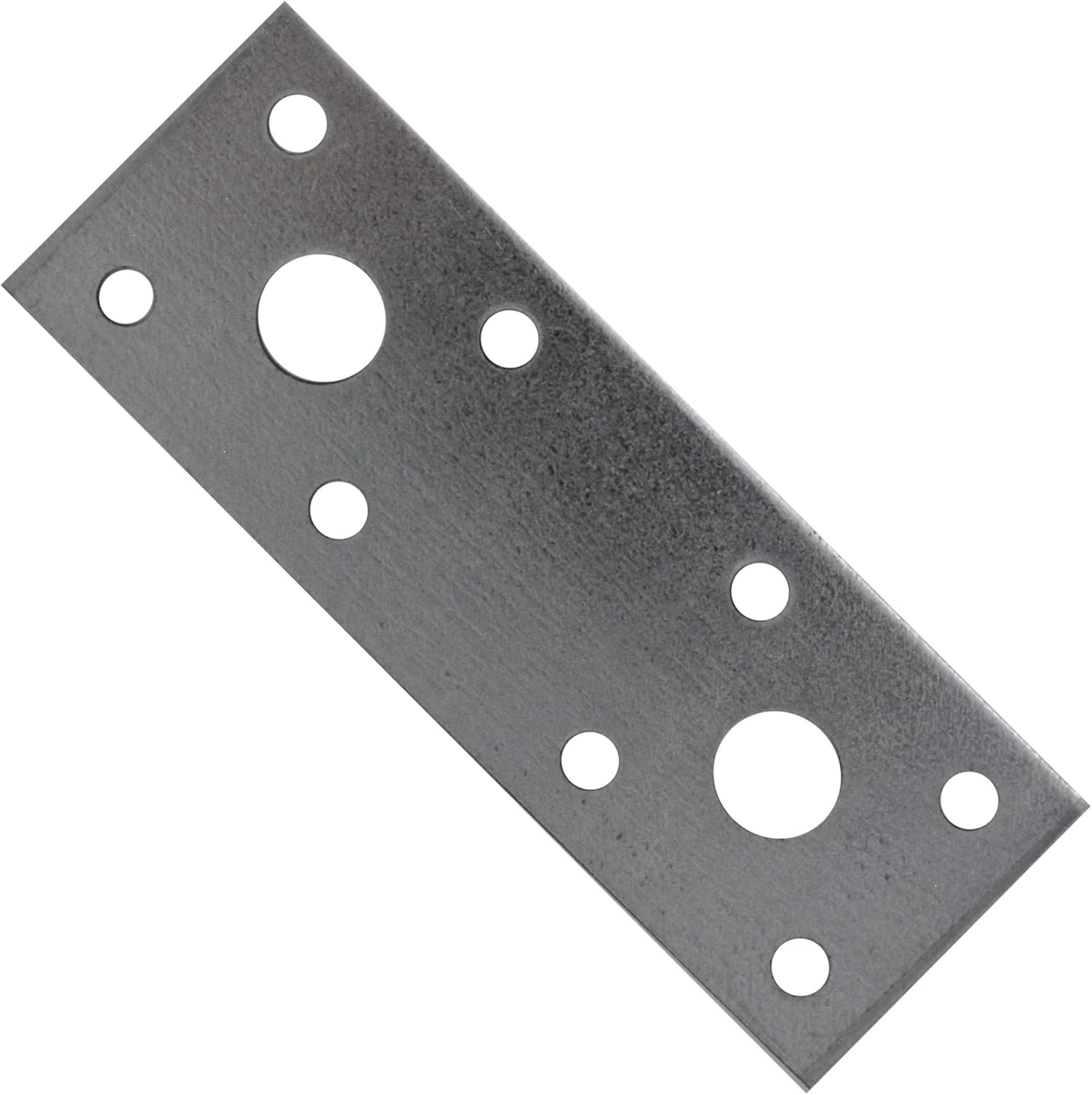 Hinge Repair Flat Connecting Joining Plate Galvanised Heavy Duty Metal Steel Sheet Structural Connectors 3.94"x1.38"x0.1" (100 x 35 x 2.5mm) Pack of 10pcs - Image 3