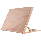 U.S. Art Supply X-Large 25-5/8" Wide x 19" Tall (A2) Artist Adjustable Wood Drawing Board