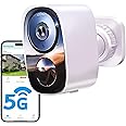 2025 Upgraded 2K Security Cameras Wireless Outdoor, Free Cloud Storage, 1-6 Months Battery Life, Waterproof, 2-Way Talk, AI Motion Detection Spotlight Siren Alarm Cameras for Home Security