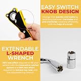 GADLANE Scissor Jack Kit 3 Ton Portable Heavy Duty Car Jack Set with Drill view 5