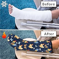 LedBack Boho Chicken Cast Covers Leg Cast Sock