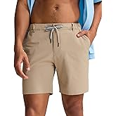 maamgic Men's 5/7 Inch Casual Classic Fit Shorts with Multi-Pocket Quick Dry Sports Shorts