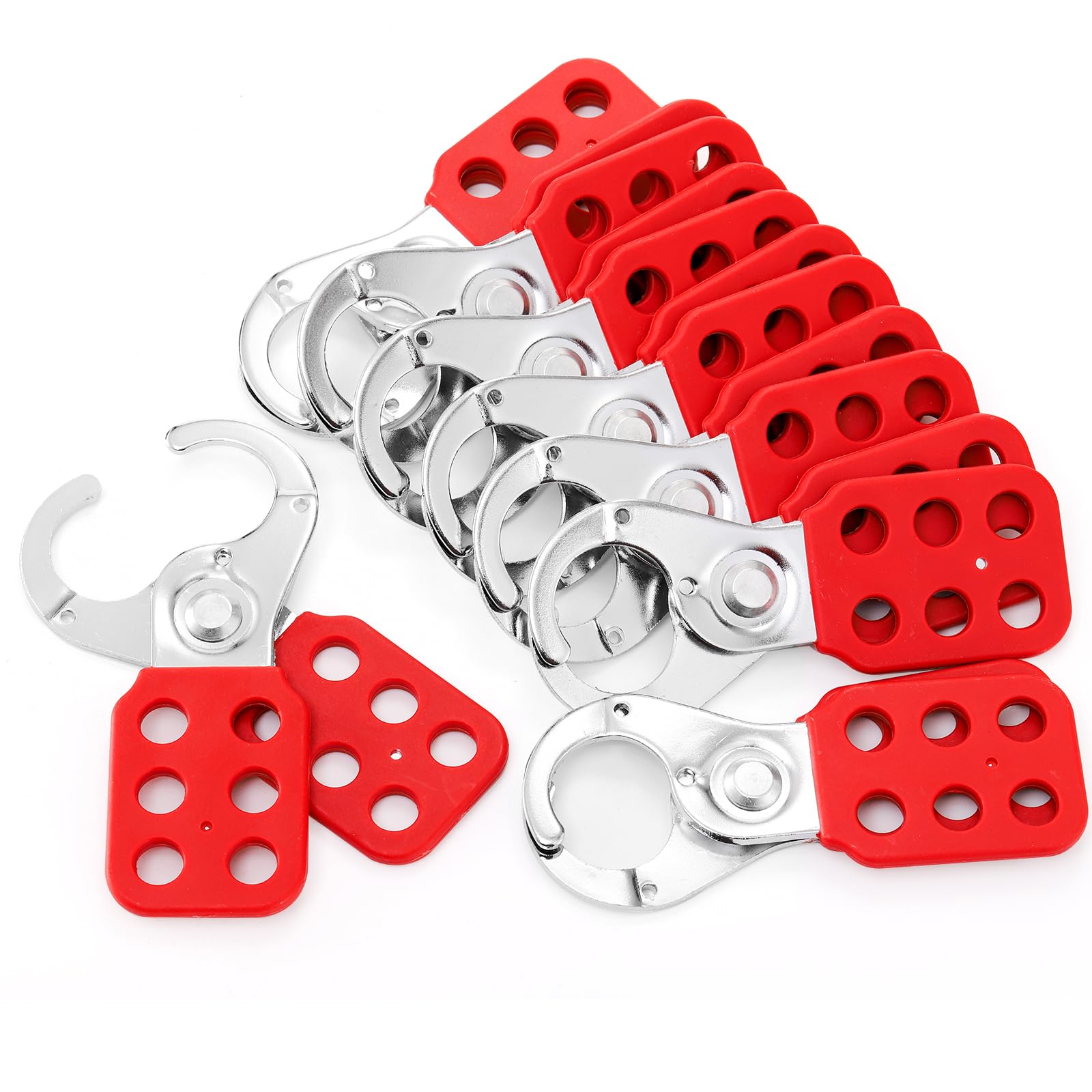 thumbnail image 2 of Lock Out Hasp WUWEOT 8 Pack Lockout Tagout Hasp, 1-1/2" Taper 2 of 11