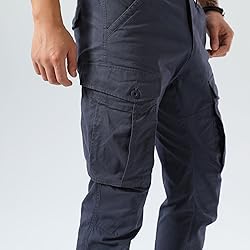 Plaid&Plain Men's and Women's Pacific Blue Cargo